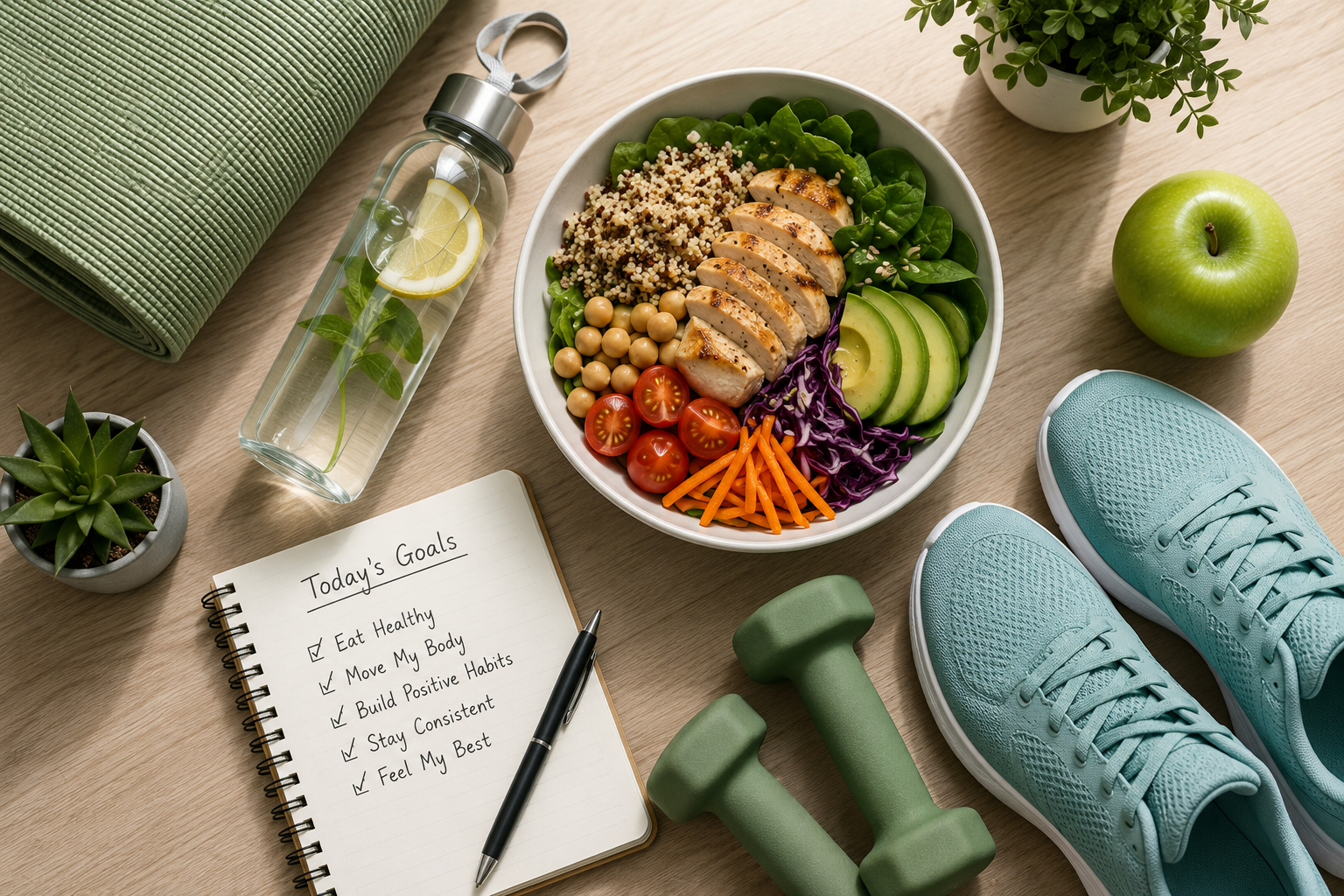 Personalized nutrition movement and behavior support
