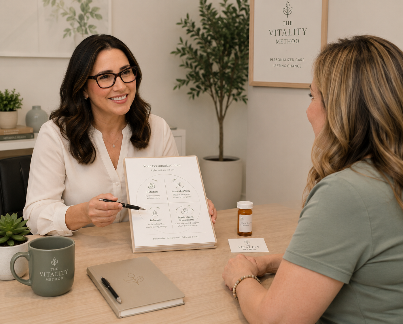 Clinically guided medication management for weight loss