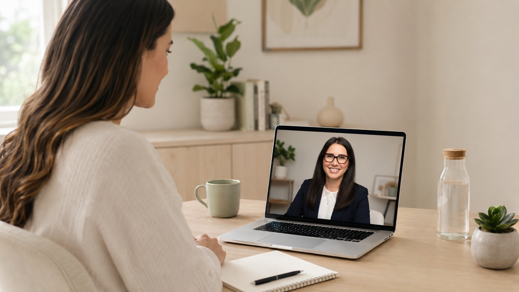 Virtual clinical consultation through secure telehealth